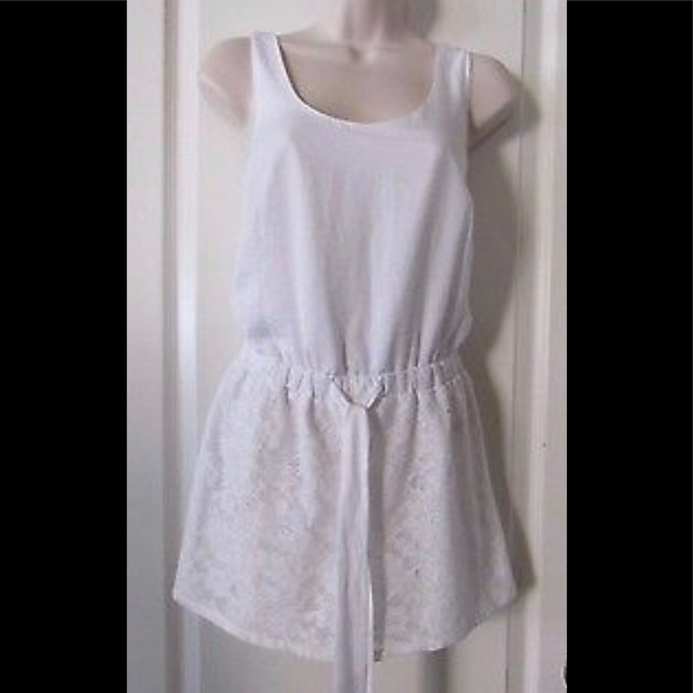 JLo white romper